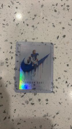 Jaxson Dart New York Giants limited edition OBX Holo 4/5