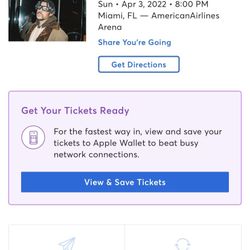 Bad Bunny Ticket 