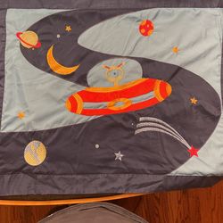 Outer space Boys Comforter With 2 Pillow Shams