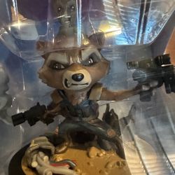 Guardians Of The Galaxy Vol. 2 Rocket & Groot Figure QMx Loot Crate 2016 New