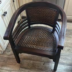 Chair Mahaghony Arm Chair 