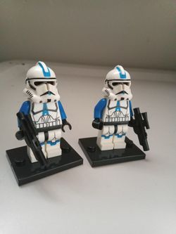 Lego Starwars 501st P2 Clone Troopers 