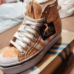Adidas x Disney Nizza 'Bambi' Brown Mid Platform 
