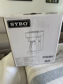 SYBO 12-Cup Commercial Drip Coffee Maker