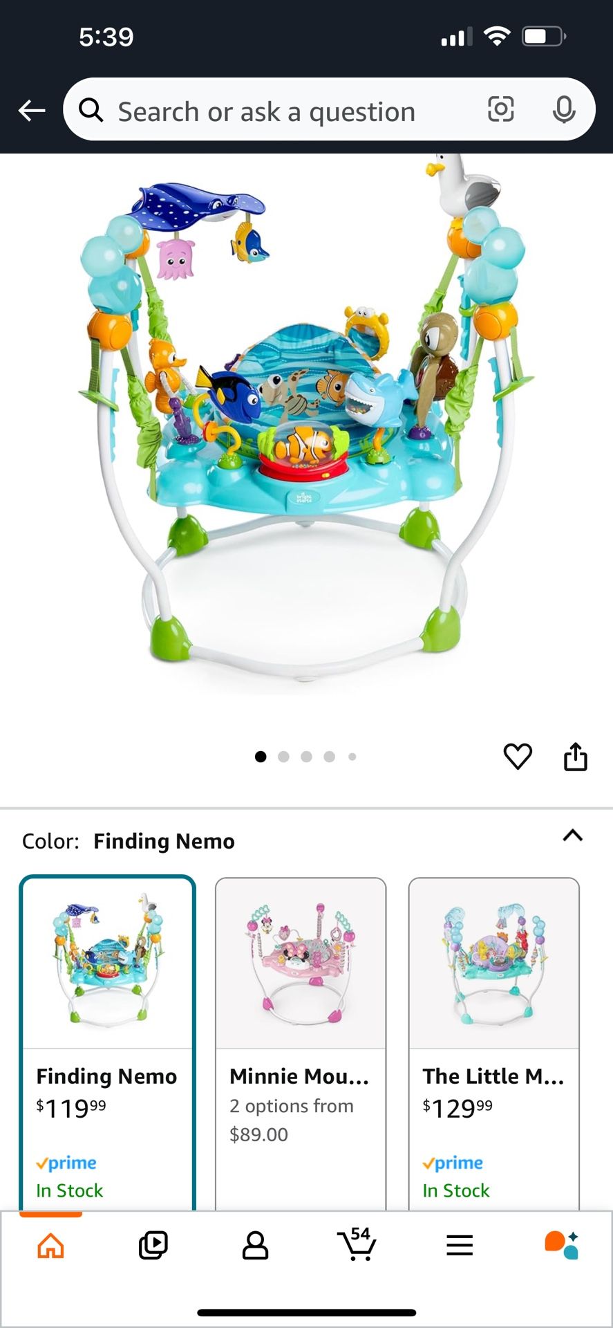 Finding Nemo Baby bouncer