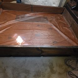 Water Bed Frame And Head Board 