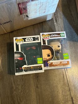 Funko Pop Jeremy Jamm 1259 and Star Wars Purge Trooper 533