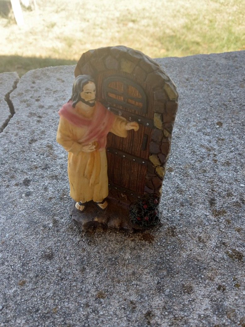 Jesus Knocking On A Door