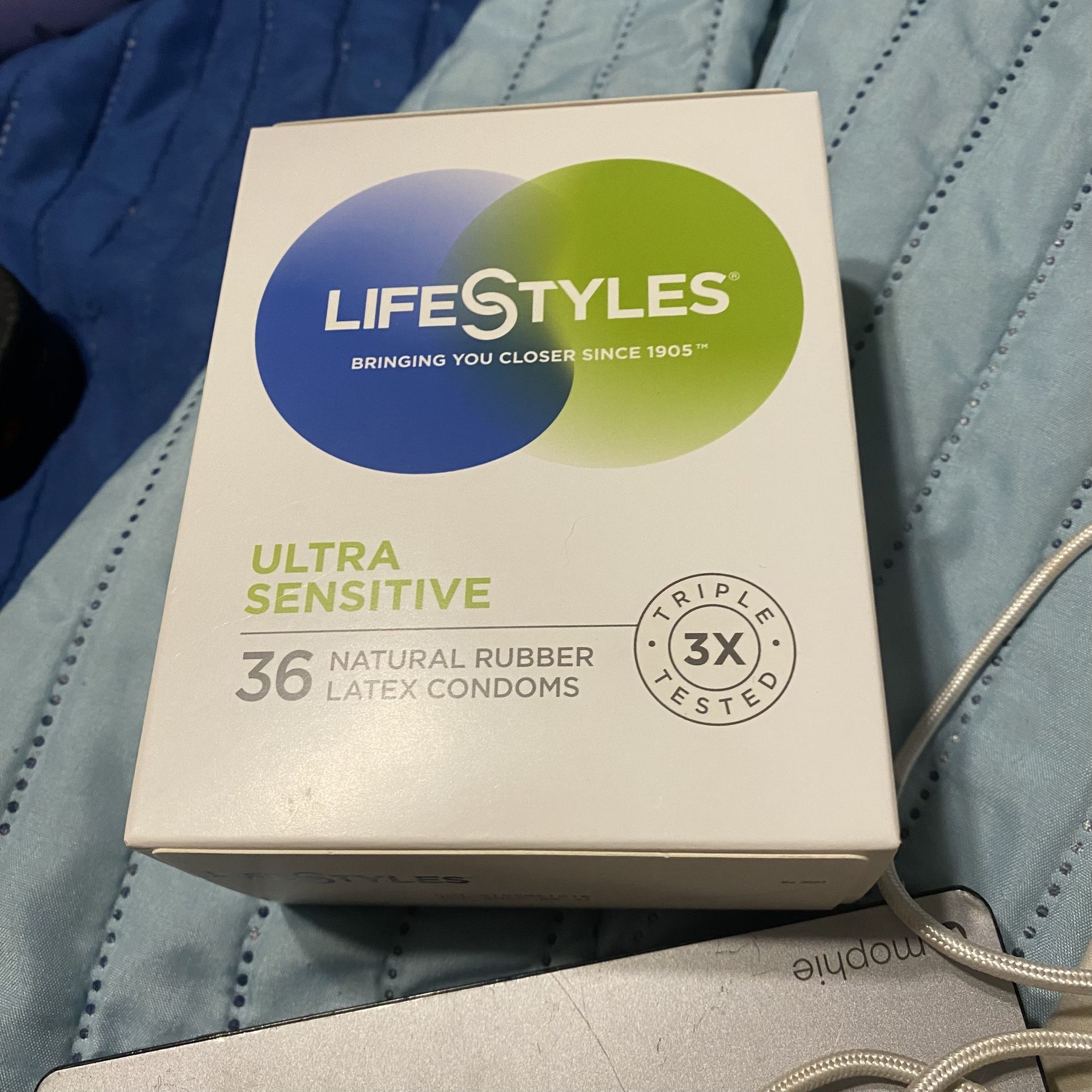 New Unopened Box Of Condoms