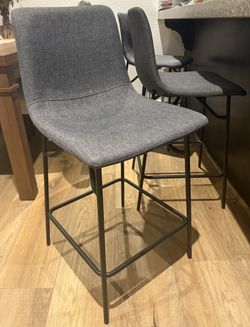 Grey Bar Stool Set Of 4