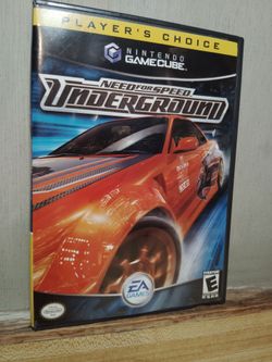 NINTENDO GAMECUBE NFSU UNDERGROUND