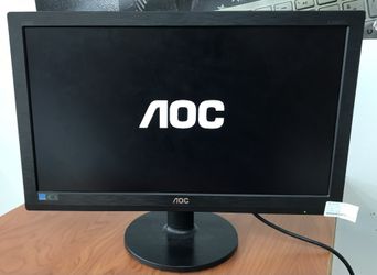 AOS 195LM00001 19” Computer Monitor (w/charger)