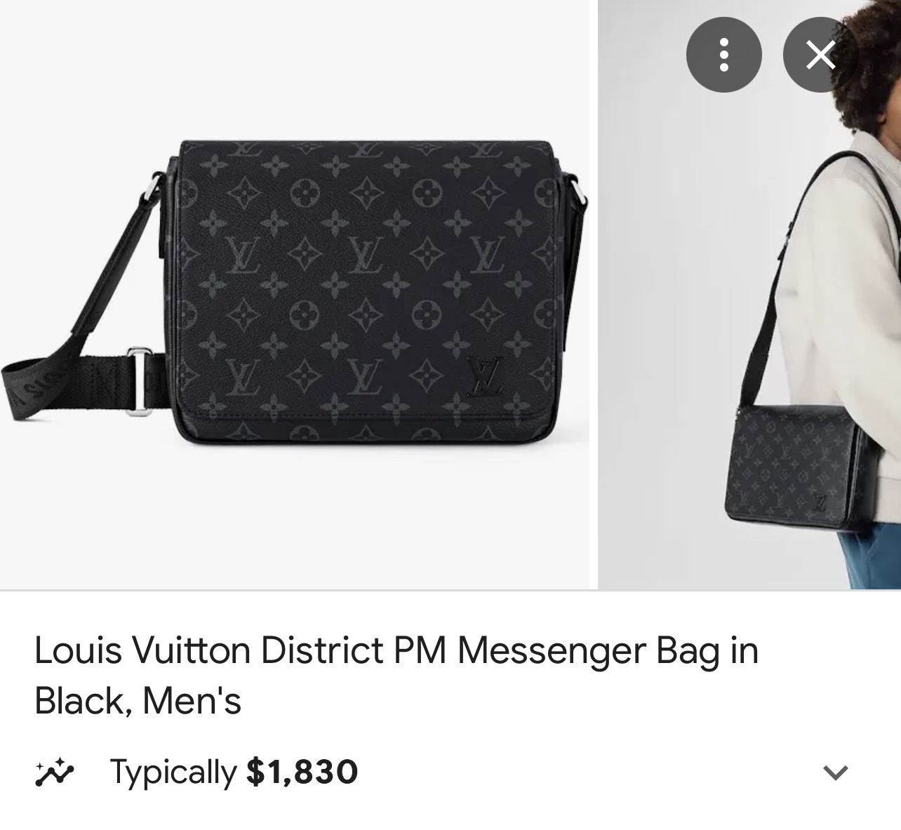Louis Vuitton Pm Messenger Bag
