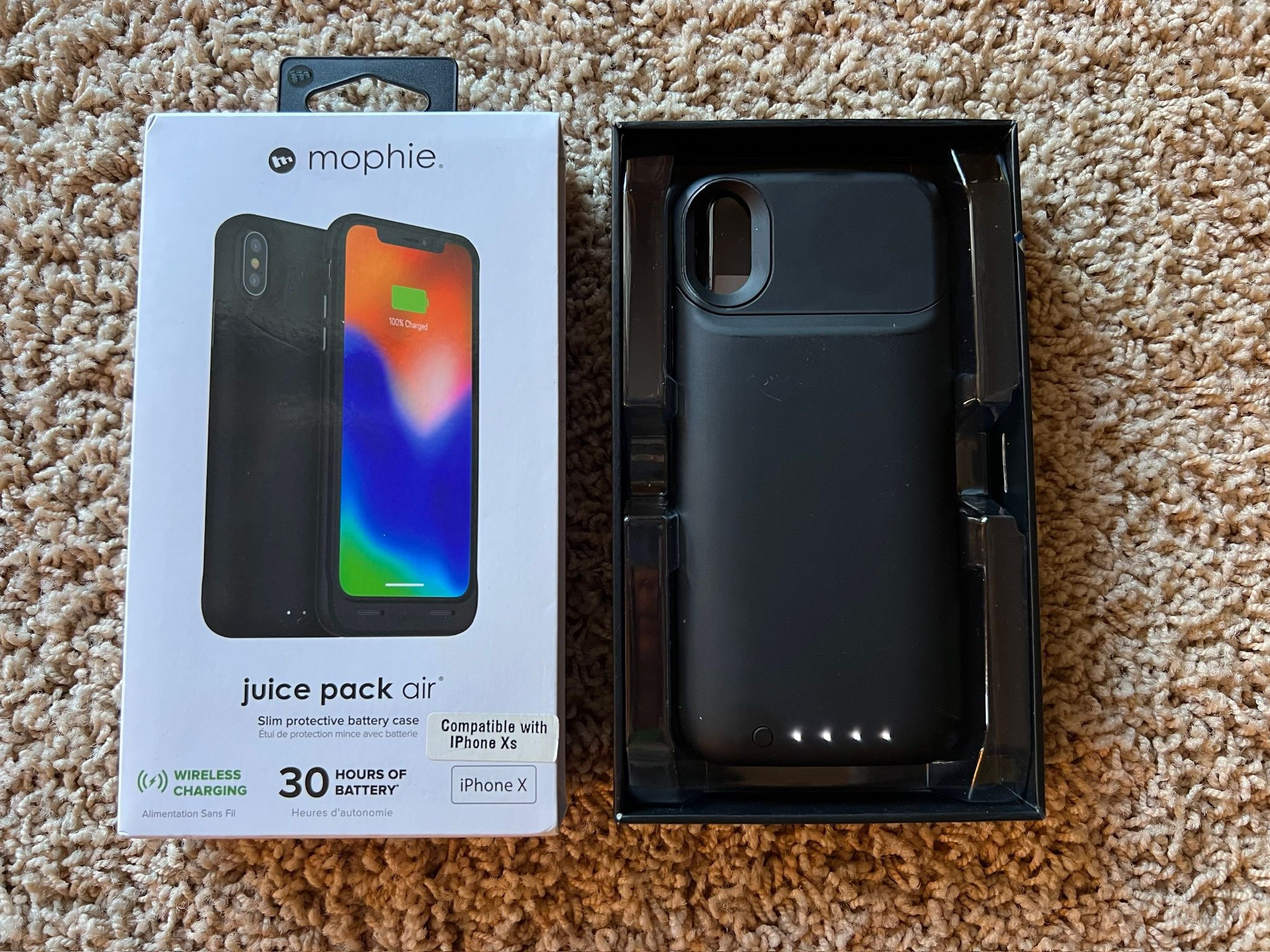 Mophie Juice Pack Air for iPhone X or XS