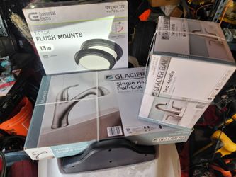 Faucets and led lights $120firm