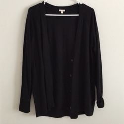 Gap Black Cardigan NWOT