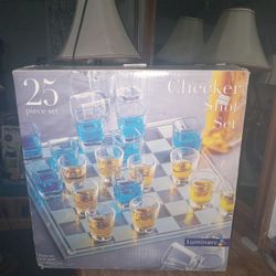 Shot Glass Checkers