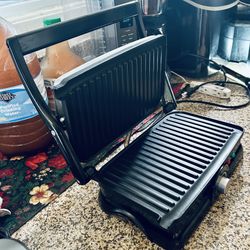 Sunbeam 2-Slice Panini and Flat Grill Sandwich Maker Temp Control NonStick Grill +Manual #CKSBPM5020