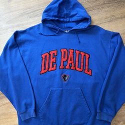 DePaul Embroidered Hoodie  
