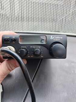 Cobra DX IV.  40 channel CB radio