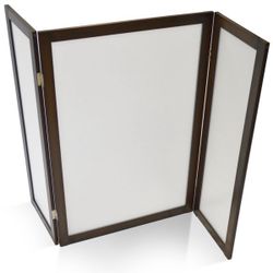 Litter Box Enclosure Partition Pet Fusion Brown