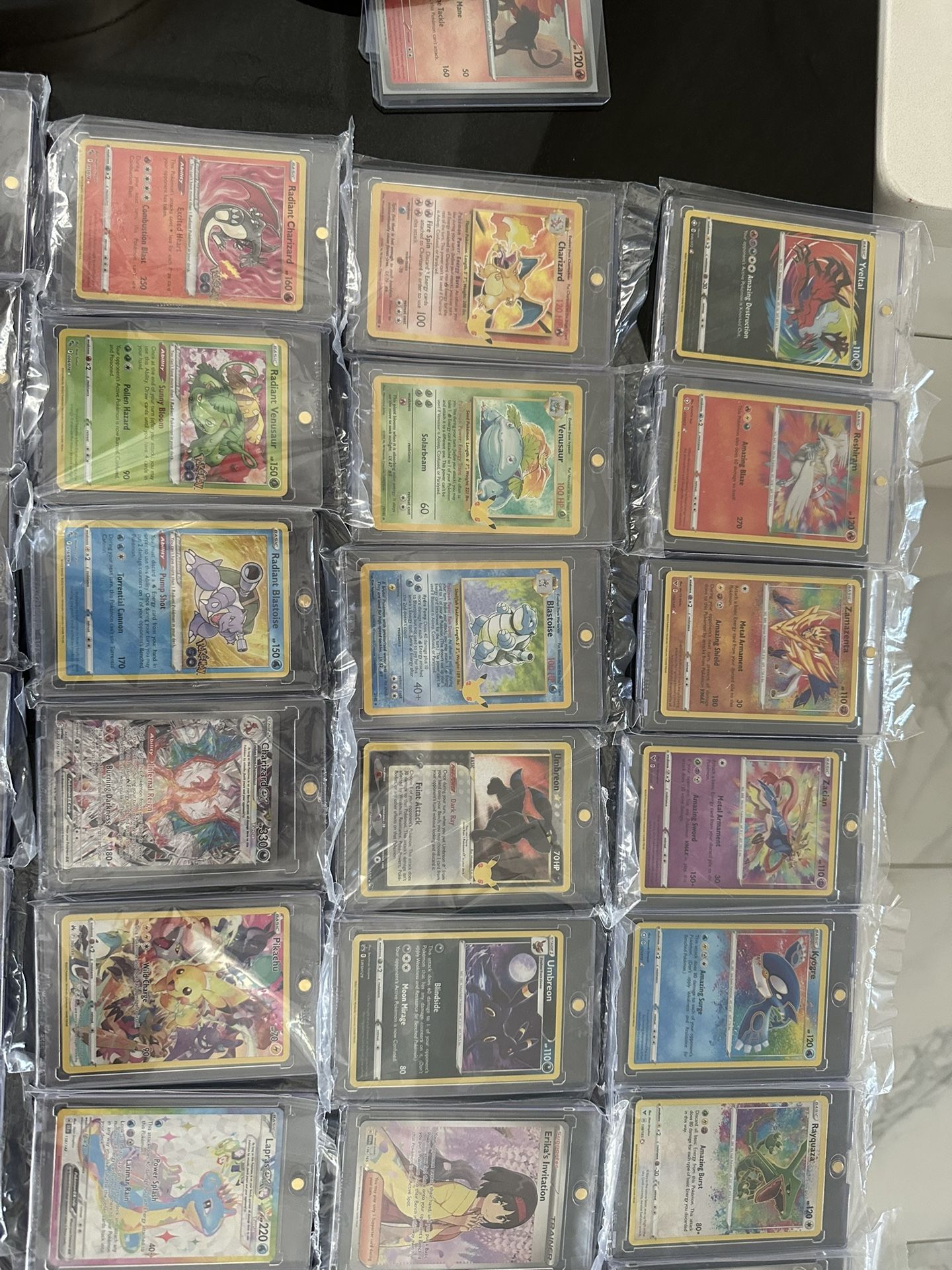 Pokemon Cards Collection ( Self Slabbed)