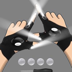 Brand New Flashlight Gloves