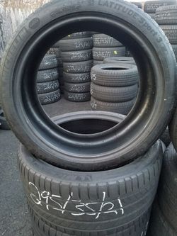 295/35/21 Michelin latitude sport 3, pair of 2, 70% tread 7/32, great condition $200 for 2 tires .