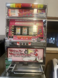 Pink Panther Working Slot Machine
