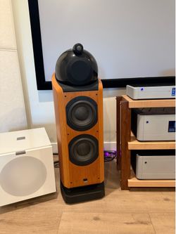 Bowers and Wilkins 802D speakers