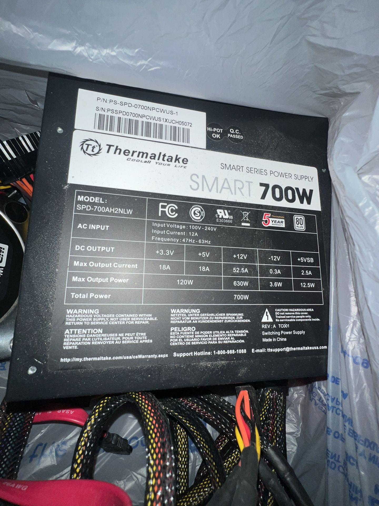 Smart 700w Power Supply (PC)