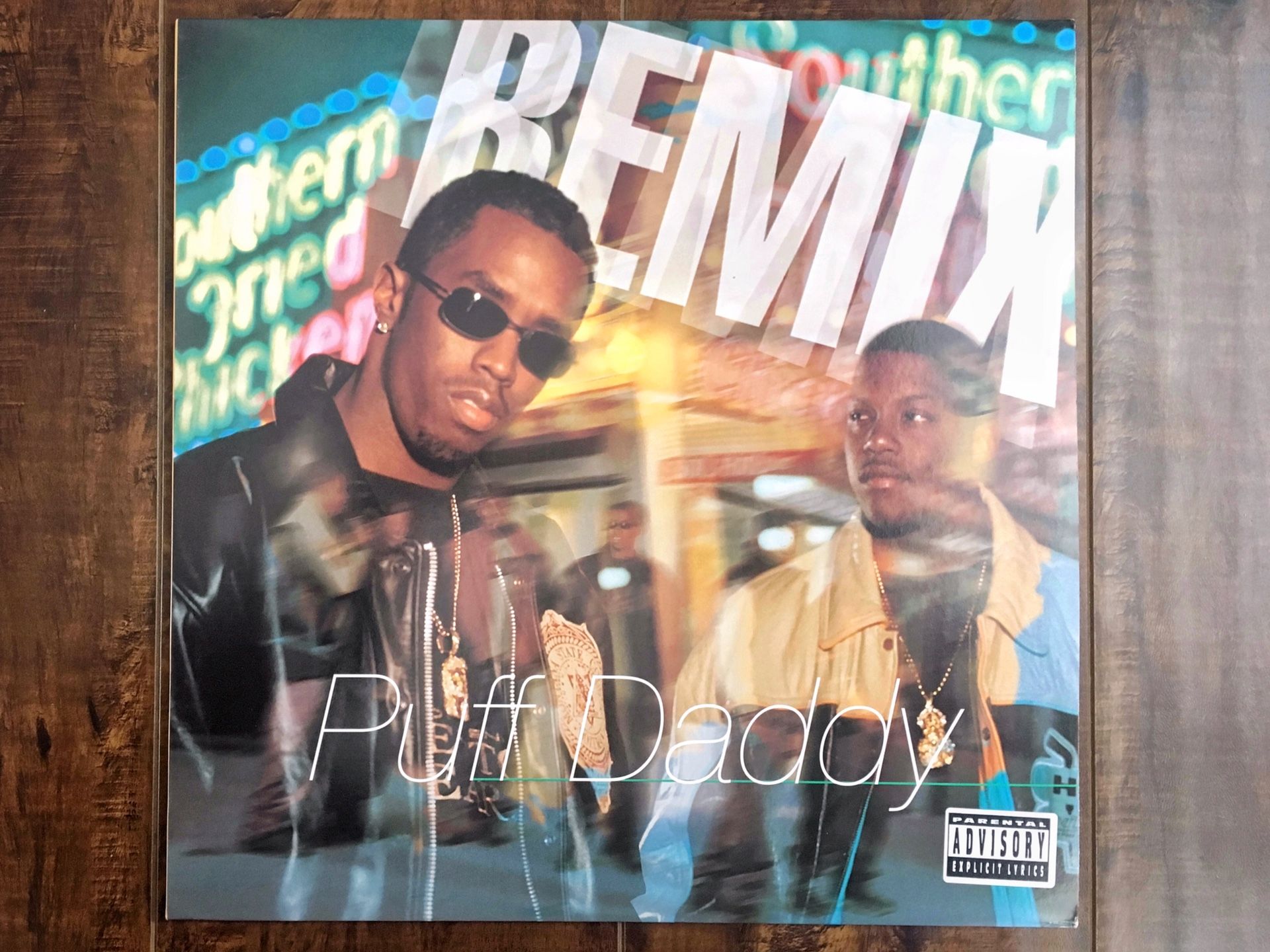 Puff Daddy - CAN’T NOBODY HOLD ME DOWN (Remix) vinyl LP record SINGLE 1996 • Mase • Bad Boy