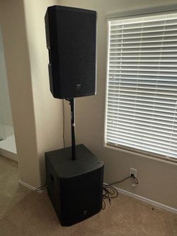 Electro-Voice PA Speaker and Subwoofer System