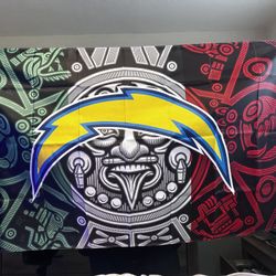Chargers Aztec Flag 
