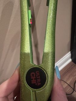 Chi Ultra straightener lime green limited edition