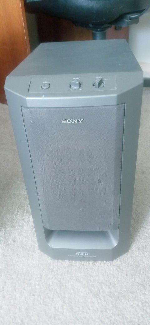Sony Powered Subwoofer 