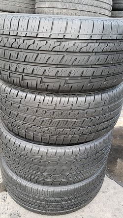 Four matching Firestone tires for sale 245/45/19