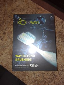 Silk'n Toothwave IRF technology electric tooth brush. BRAND NEW SEALED