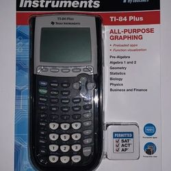 T I 84 Plus Graphing Calculator 