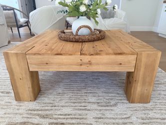 Square coffee table