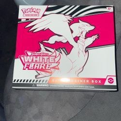 Pokemon White Flare Elite Trainer Box 1/23/26 