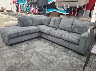 New stock Ashley Altari Slate color sectional special