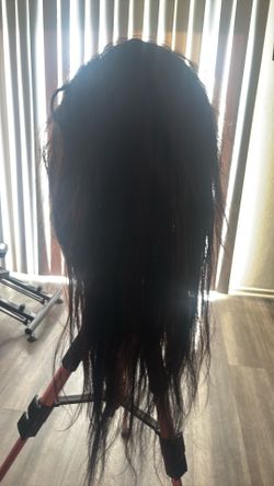 24” closure wig