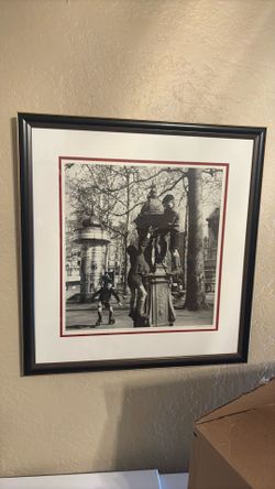 Framed photograph  23 by 23