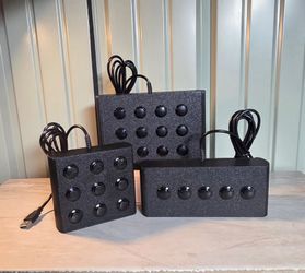 Button boxes for sim racing or flight sim