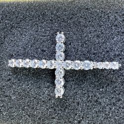 Silver Cross Pendant 