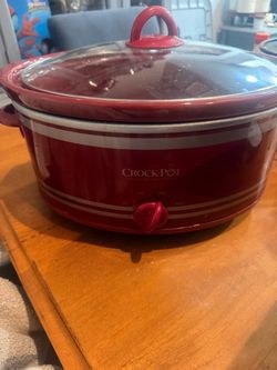 Crock-Pot Slow Cooker Red