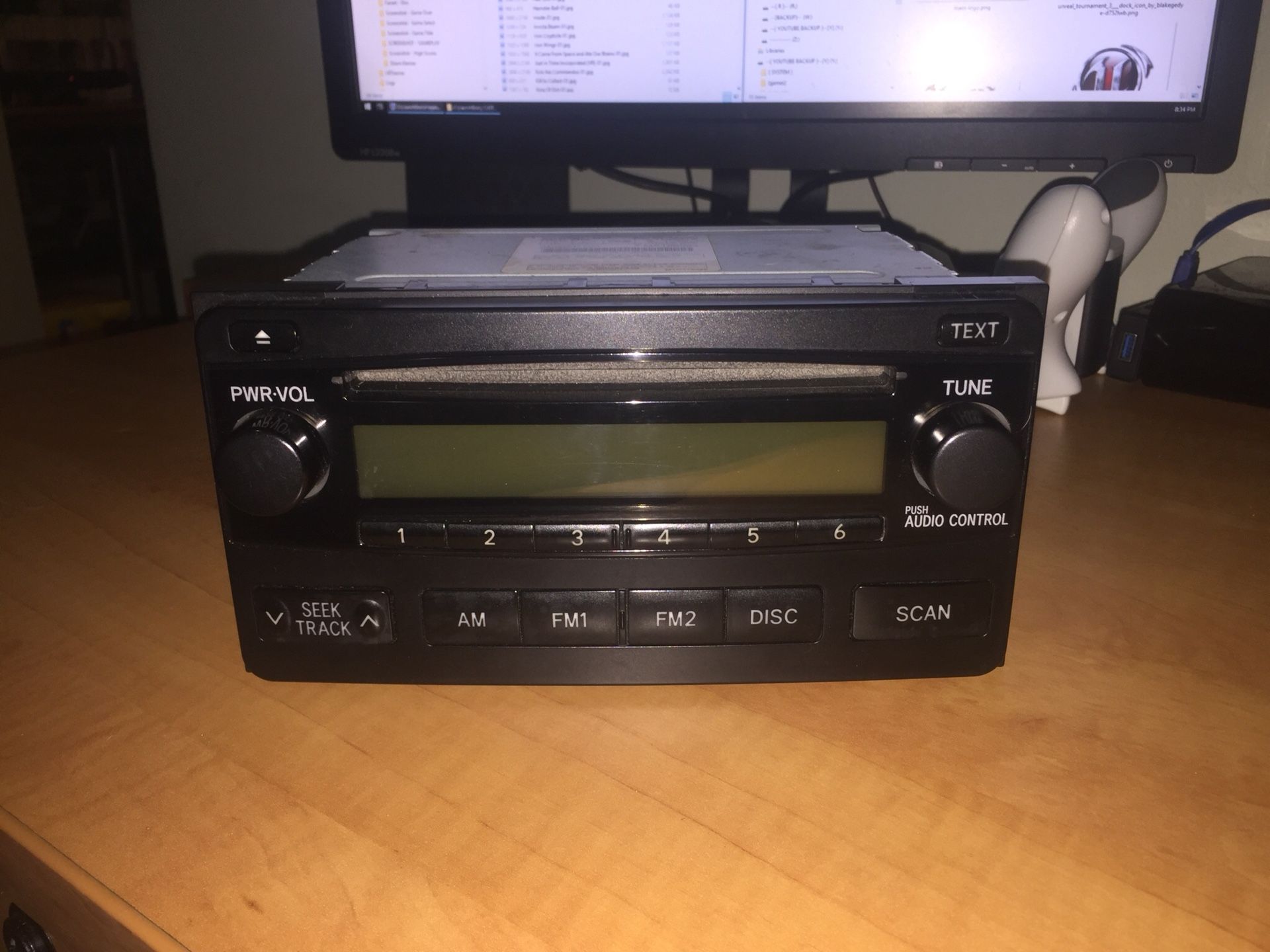 2000-2005 Toyota Celica original car stereo CD player am fm Panasonic