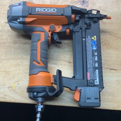 RIDGID Pneumatic 18-Gauge 2-1/8 in. Brad Nailer with CLEAN DRIVE Technology, ...r213bnf3