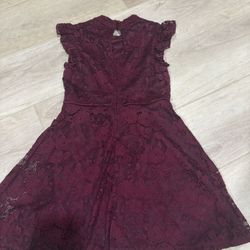 Girls Christmas Dress Small 